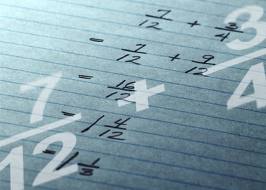 Математика. Частки. Дроби (тренінг)